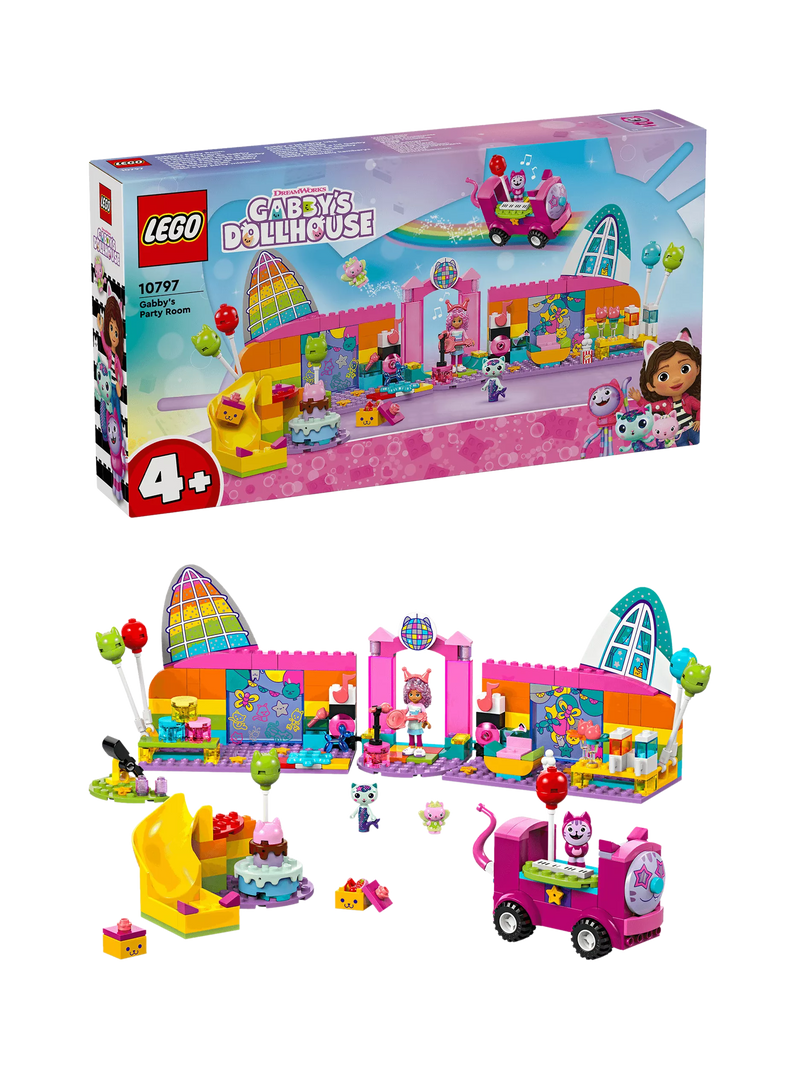 LEGO Gabby's Dollhouse Party Room 10797, UK version