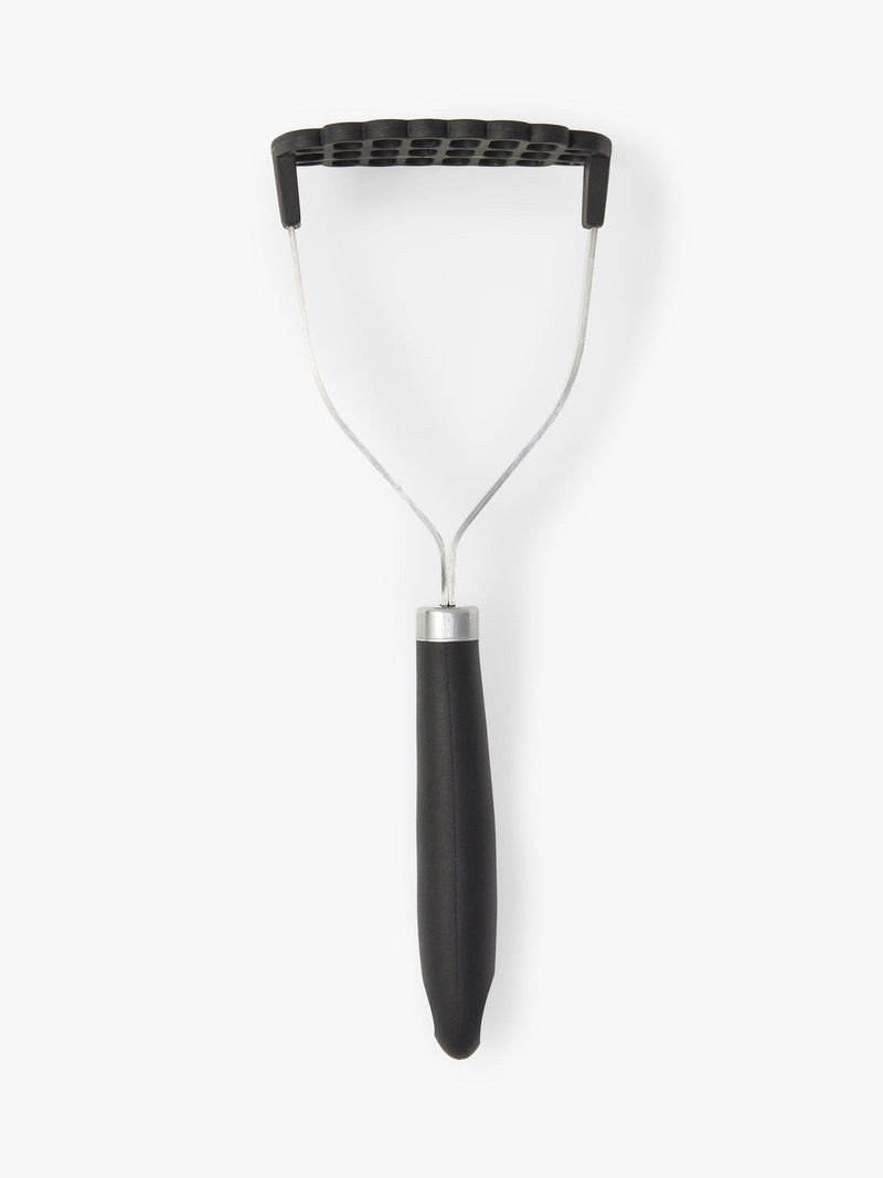 John Lewis potato masher Silver/Black, UK version