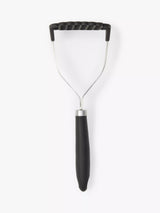 John Lewis John Lewis Soft Grip Nylon Potato Masher Silver/Black Kitchen Utensil- Buy online at McGrocer
