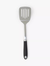 John Lewis Stainless Steel Slotted Turner with Soft Grip Silicone Handle- Buy online at McGrocer