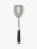 John Lewis stainless steel slotted turner with soft grip handle, UK version