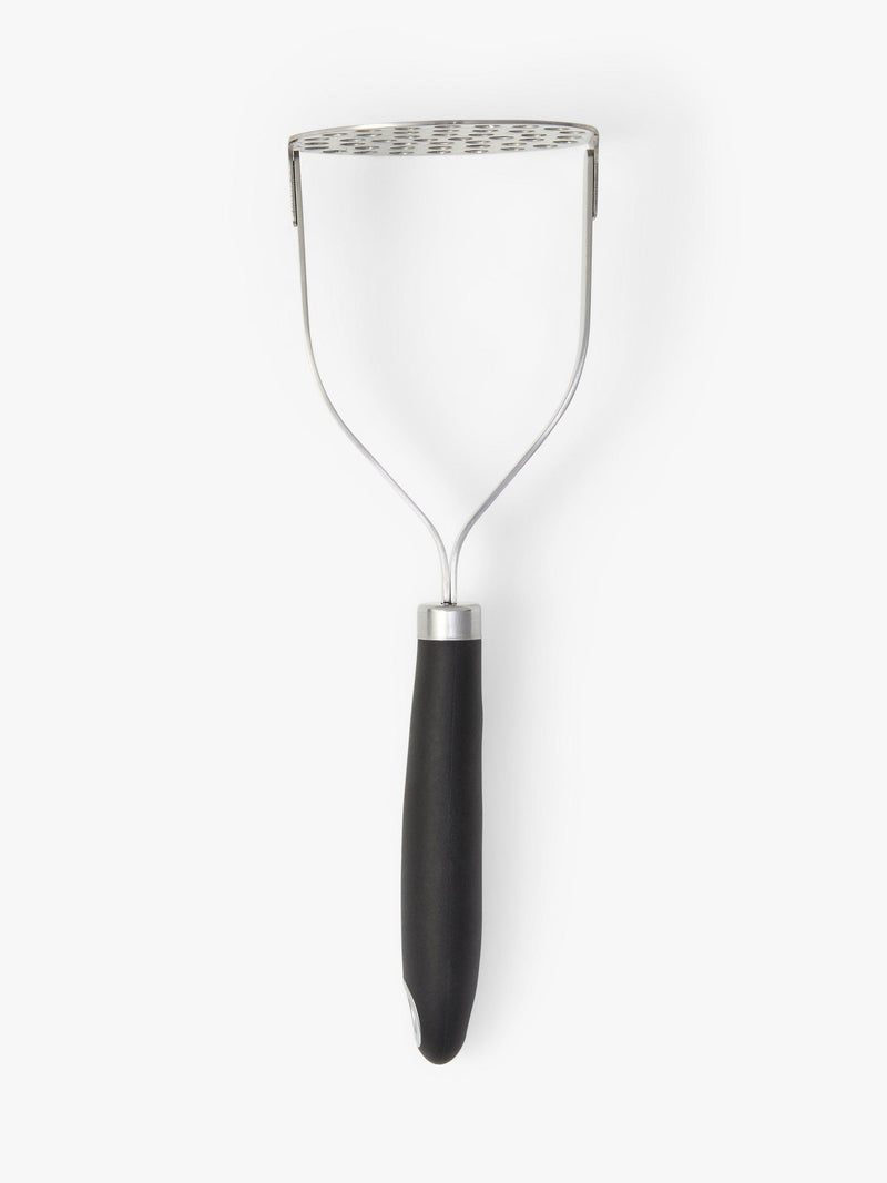 John Lewis potato masher Silver/Black, UK version