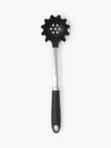 John Lewis John Lewis Soft Grip Handle Nylon Spaghetti Spoon Silver/Black Pasta Utensil- Buy online at McGrocer