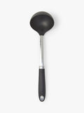 John Lewis Soft Grip Nylon Ladle Silver/Black, UK version