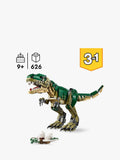LEGO Creator 3in1 T. rex figure building set, UK version