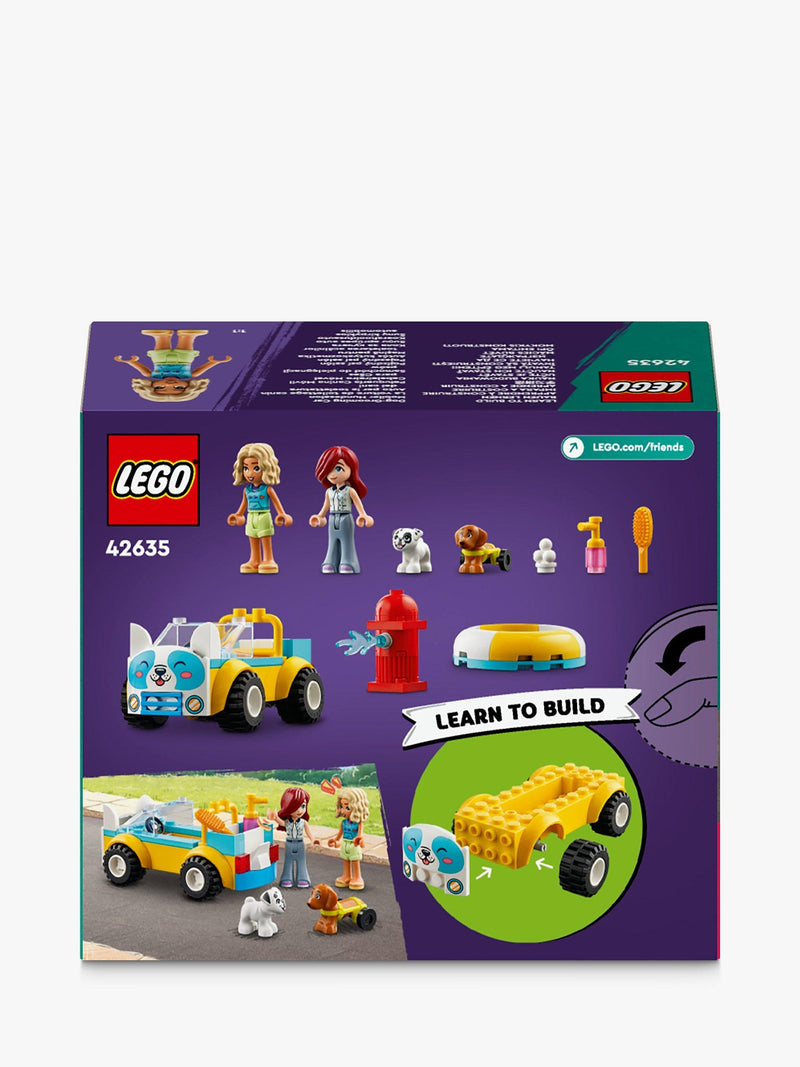 LEGO Friends Dog-Grooming Car vehicle set, imported from the UK