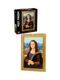 Lego Mona Lisa building set, UK version