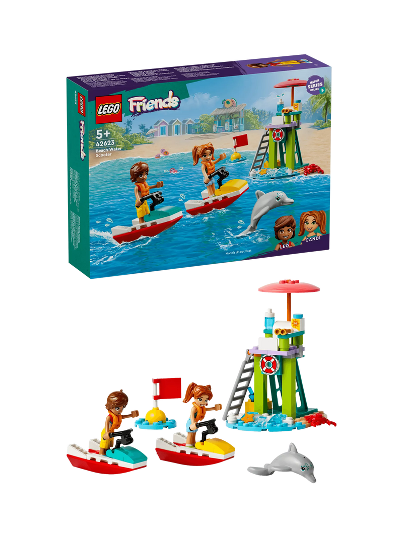 LEGO Friends Beach Water Scooter building set (British brand)