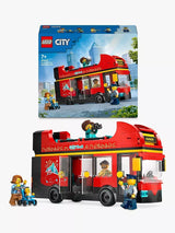 John Lewis LEGO City Red Double-Decker Sightseeing Bus Toy Set 60407- Buy online at McGrocer