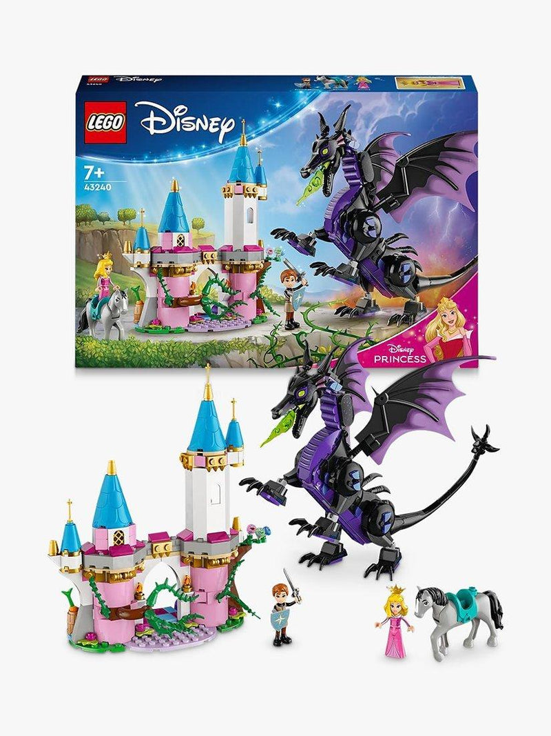 Disney Princess Maleficent Dragon Form Castle Playset