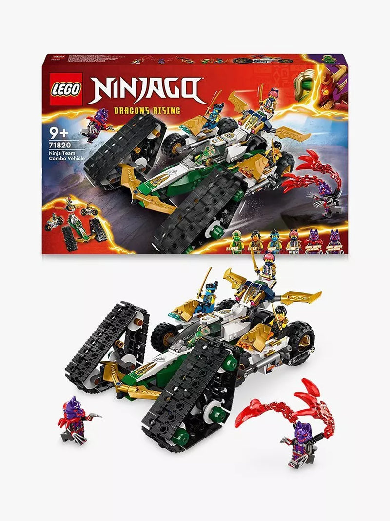 LEGO Ninjago Ninja Team Combo Vehicle building set, UK version