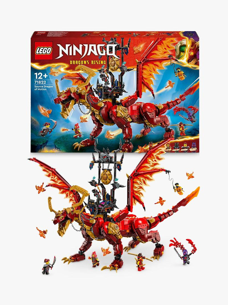 Dragon Rescue Building Set with Ninja Action Figures and Weapons