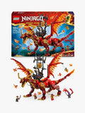 Dragon Rescue Building Set with Ninja Action Figures and Weapons