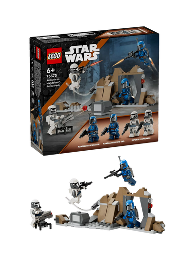 John Lewis LEGO Star Wars Ambush on Mandalore Battle Pack Set 75373 Toy Building Set- Buy online at McGrocer