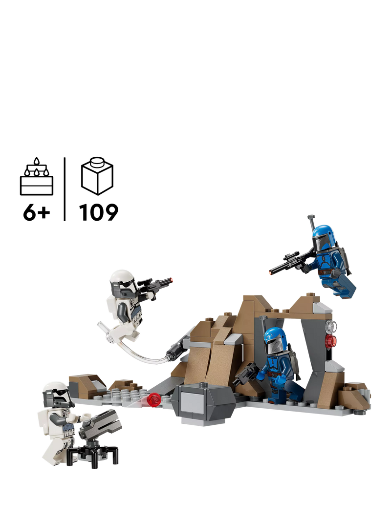 LEGO Star Wars Ambush on Mandalore Battle Pack Set, UK version