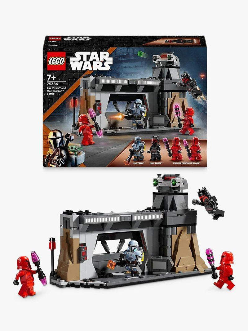 Star Wars Themed Battle Building Set with Characters and Turret