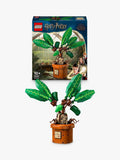 Mandrake Magical Plant Buildable Toy Figure with Display Pot