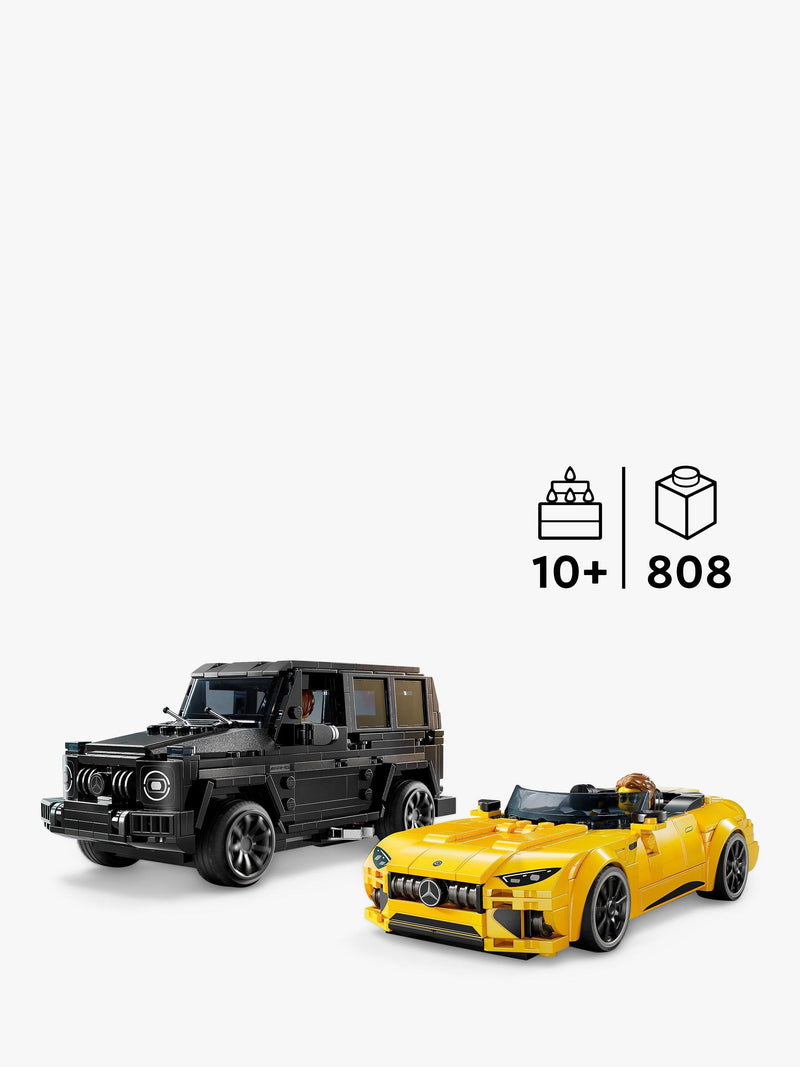 LEGO Speed Champions Mercedes cars 808 pieces, imported from the UK