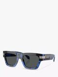Versace square sunglasses VE4464 Havana Blue/Grey, UK version