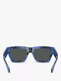 Versace square sunglasses VE4464 Havana Blue/Grey, UK version