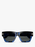Versace square sunglasses VE4464 Havana Blue/Grey, UK version
