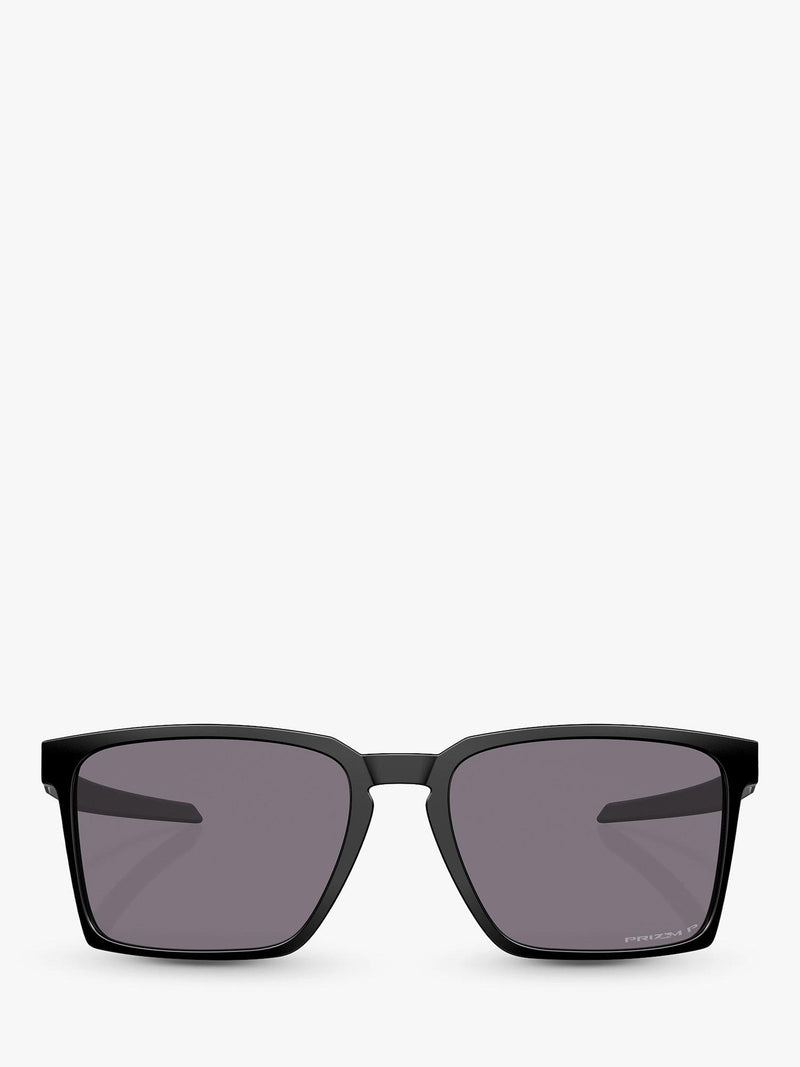 Oakley polarised square sunglasses 56mm satin black, imported from the UK