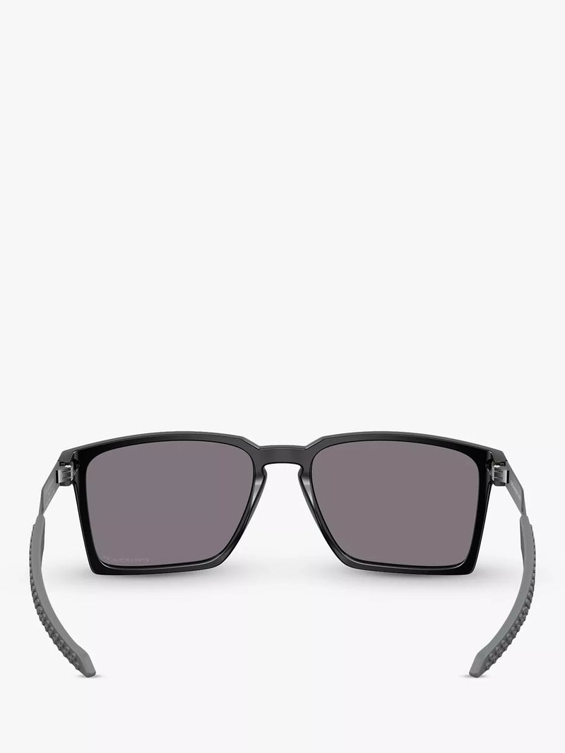 Oakley polarised square sunglasses 56mm satin black, imported from the UK