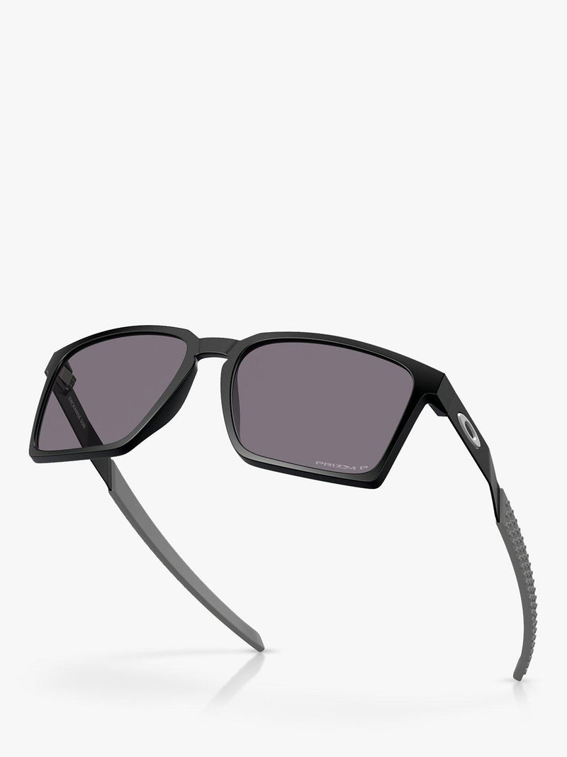 Oakley polarised square sunglasses 56mm satin black, imported from the UK