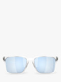 Oakley OO9483 polarised rectangular sunglasses clear frame (British brand)