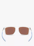 Oakley OO9483 polarised rectangular sunglasses clear frame (British brand)