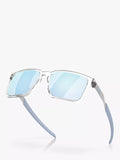 Oakley OO9483 polarised rectangular sunglasses clear frame (British brand)