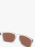 Oakley OO9483 polarised rectangular sunglasses clear frame (British brand)