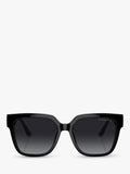 Michael Kors pillow sunglasses black gradient lenses, UK version
