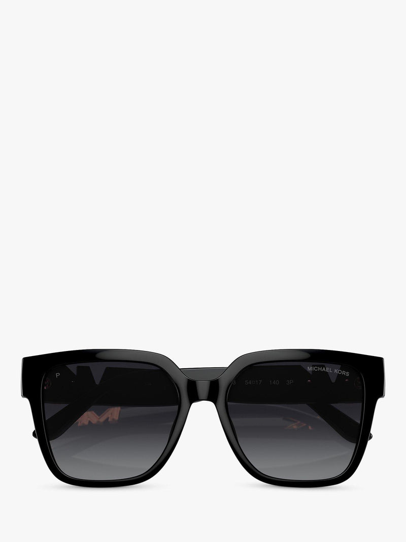 Michael Kors pillow sunglasses black gradient lenses, UK version