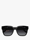 Michael Kors pillow sunglasses black gradient lenses, UK version