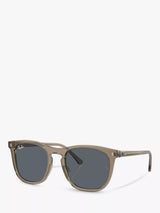 John Lewis Ray-Ban RB2210 Men's Rectangular Sunglasses Transparent Brown- Buy online at McGrocer