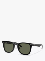 John Lewis Ray-Ban RB4420 Men's Polarised Rectangular Sunglasses- Buy online at McGrocer