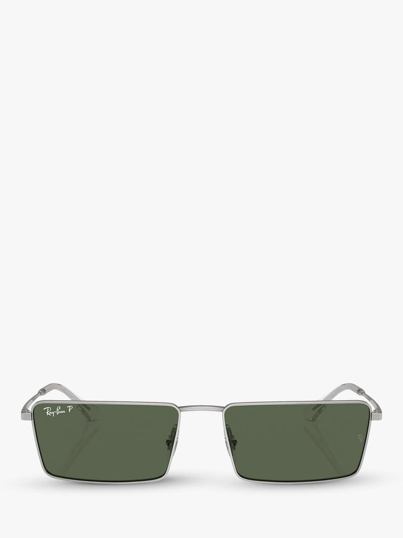 Ray-Ban RB3741 polarized rectangular sunglasses imported from the UK