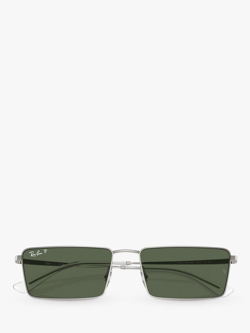 Ray-Ban RB3741 polarized rectangular sunglasses imported from the UK