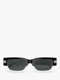 Versace Herren Sonnenbrille rechteckig 53mm Glas, UK Version
