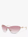 Swarovski SK7023 Women's Wrap Sunglasses