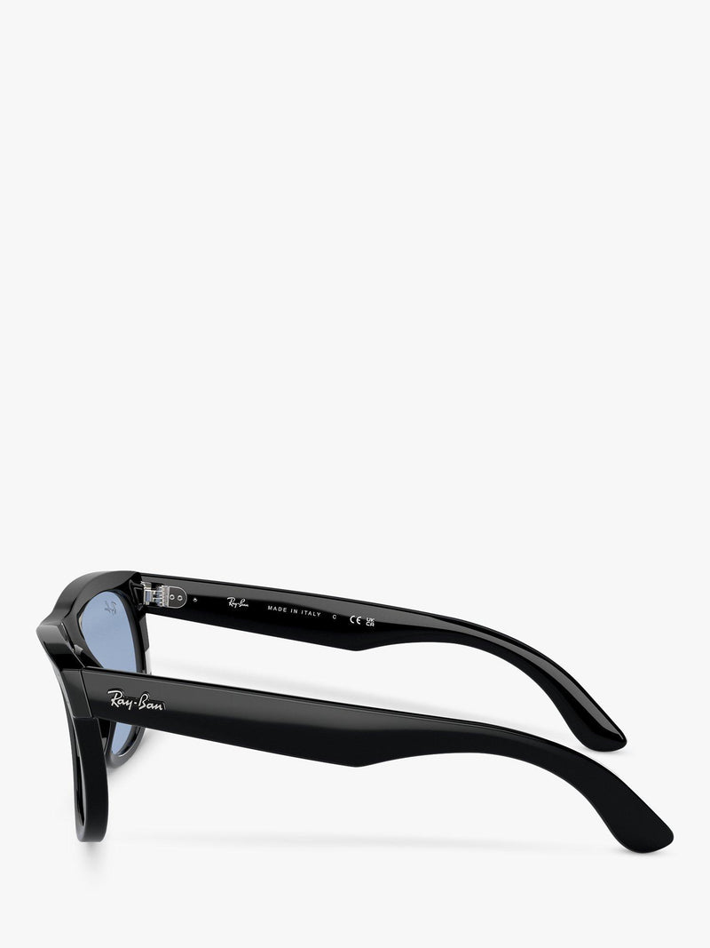 Ray-Ban rectangular sunglasses black 50mm, UK version