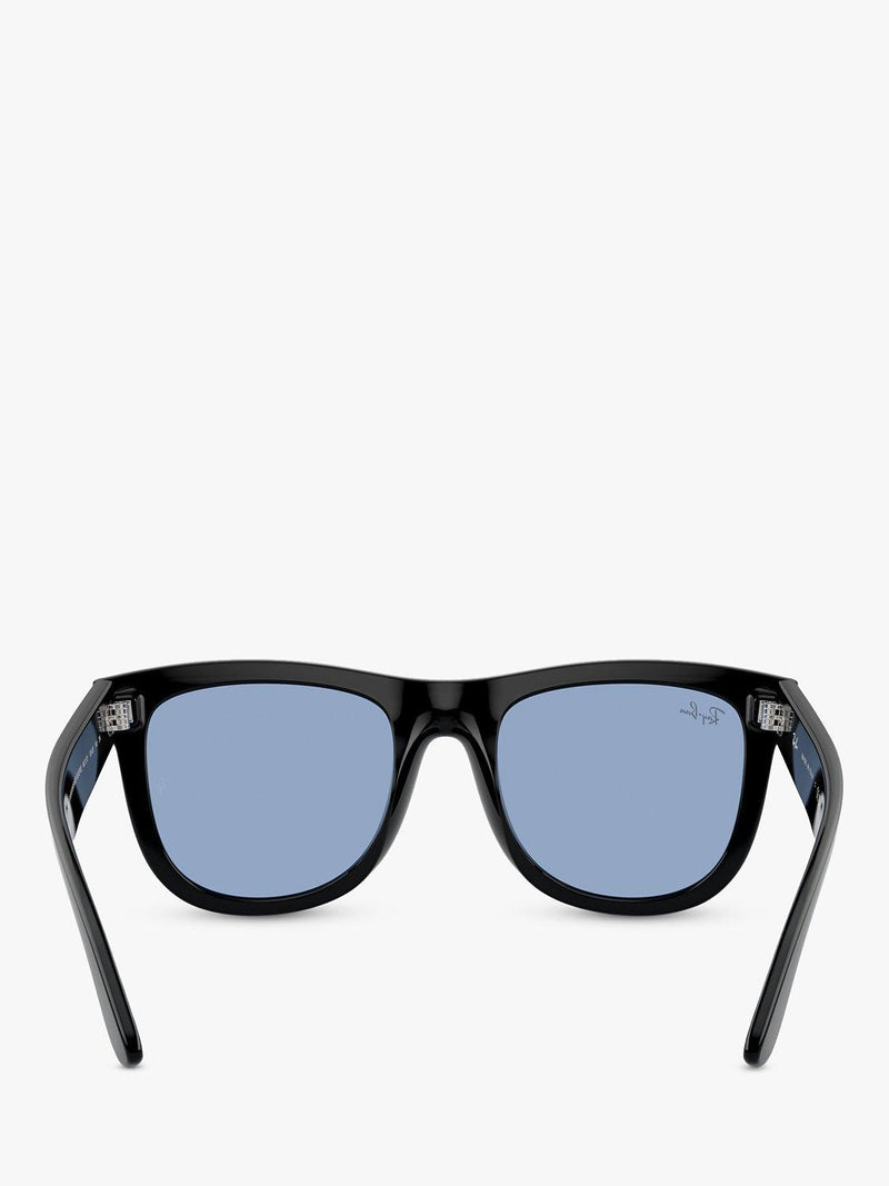 Ray-Ban rectangular sunglasses black 50mm, UK version