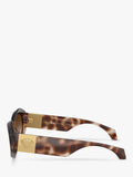 Versace oval sunglasses Havana brown gradient lenses 54mm, UK version