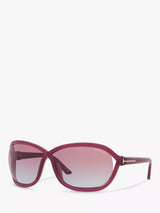 John Lewis TOM FORD TR001753 Women's Wrap Sunglasses, Pink- Buy online at McGrocer