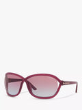 TOM FORD pink wrap sunglasses 68mm, UK version