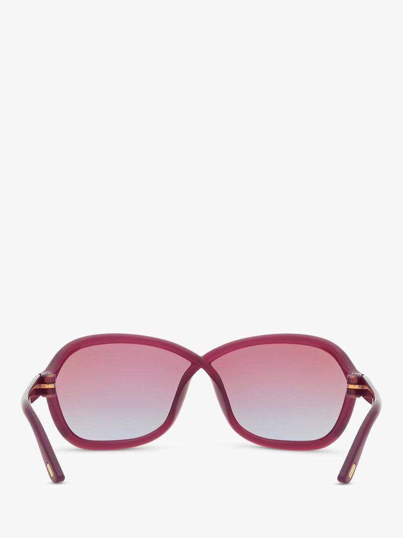TOM FORD pink wrap sunglasses 68mm, UK version