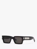 Yves Saint Laurent square sunglasses black grey 50mm, UK version