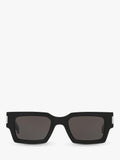 Yves Saint Laurent square sunglasses black grey 50mm, UK version