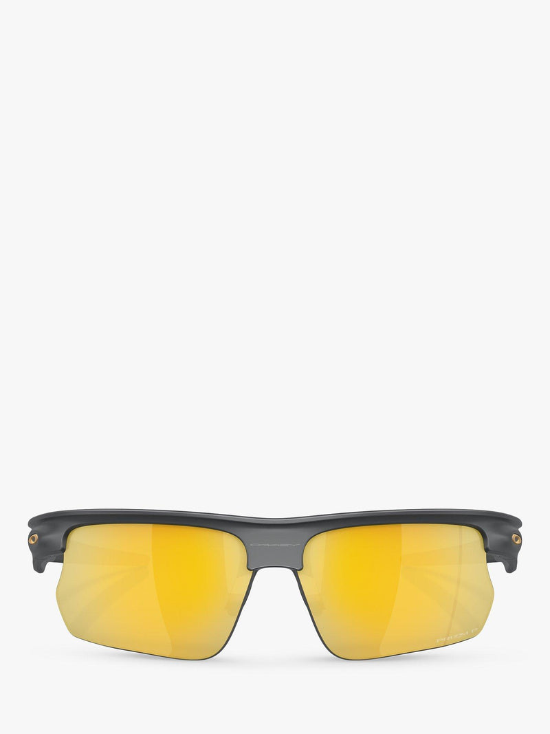 Oakley OO9400 polarised rectangular sunglasses, imported from the UK